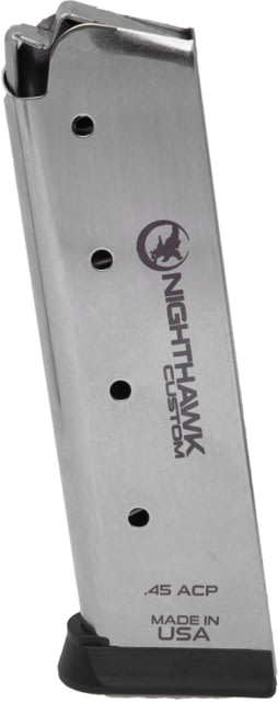 hthawk Custom .45 ACP Gov. Stainless 8 Round With Base Pad Ammo