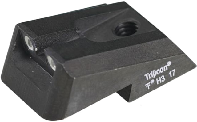 Nighthawk Custom Custom Defensive Fixed Rear Sight Two 0.077in TRIJICON Tritium Inserts - Nighthawk Custom