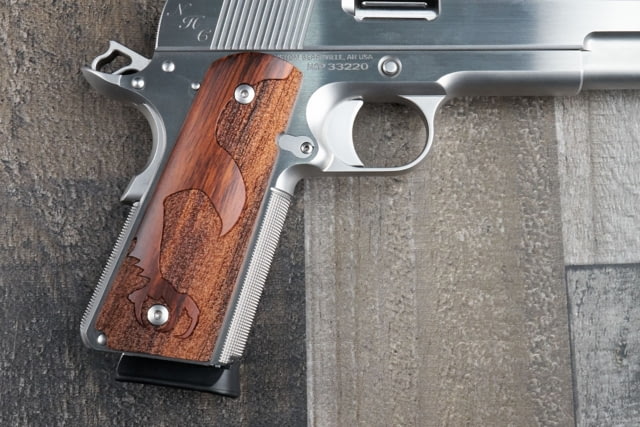 Nighthawk Custom Gov Cocobolo Nighthawk Silhouette Stippled Checkering - Nighthawk Custom