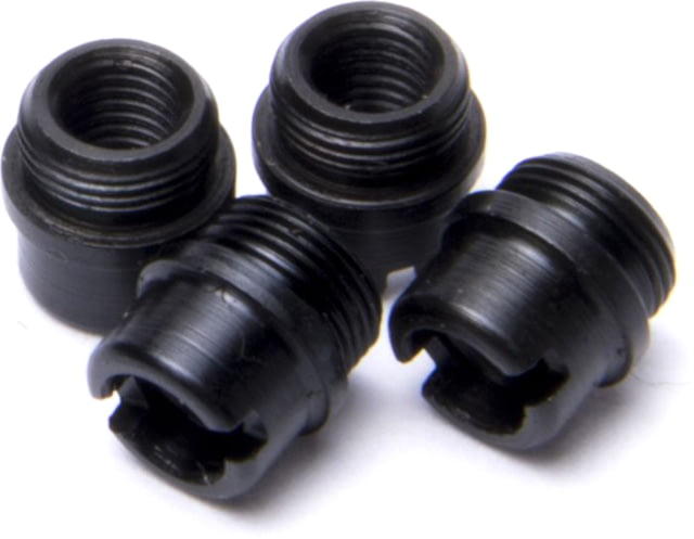 Nighthawk Custom Grip Screw Bushings Carbon Fully Machined Thin Pack of 4 - Nighthawk Custom