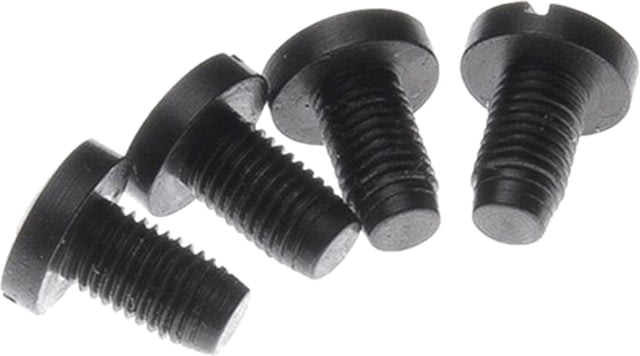 Nighthawk Custom Grip Screws Set of Four Slot head Carbon Fully Machined - Nighthawk Custom