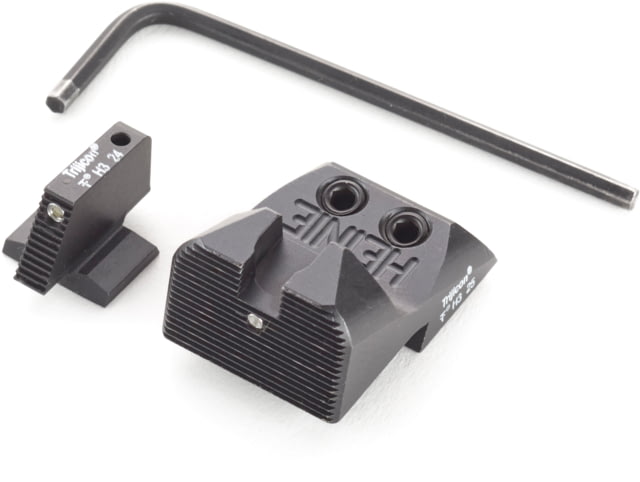 Nighthawk Custom Heinie Straight 8 Tall Rear and Front Triitium Sights for Suppressor Use - Nighthawk Custom