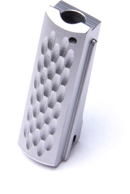 Nighthawk Custom Mainspring Housing Gov. Flat Scalloped Stainless Fully Machined
