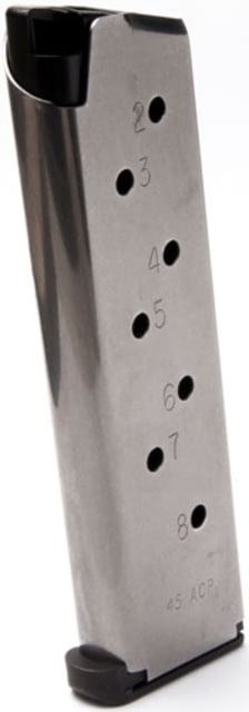 Nighthawk Custom Nighthawk Magazine 1911 .45 Acp 8-rds Low Profile Pad Ss - Nighthawk Custom