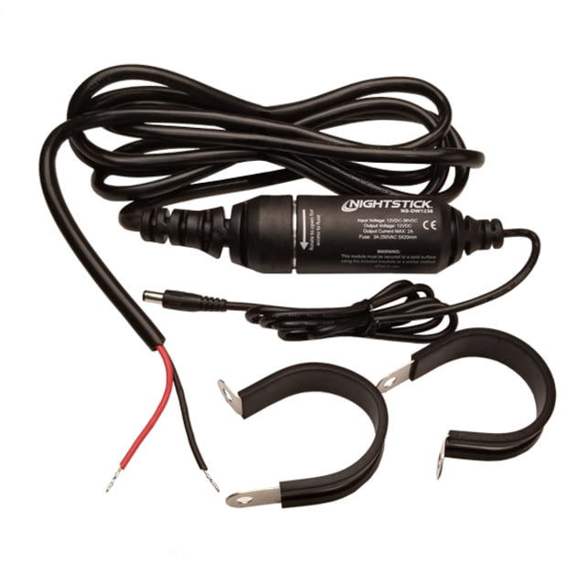 Nightstick 12V - 36V Direct Wire Kit Black - Nightstick