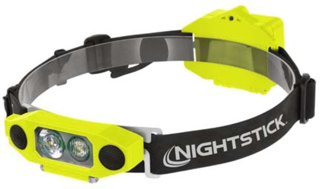 Nightstick Dicata Intrinsically Safe Low-Profile Dual-Light Headlamp Green - Nightstick