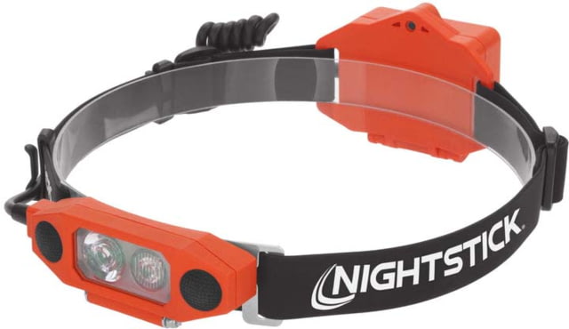 Nightstick Dicata Intrinsically Safe Low-Profile Dual-Light Headlamp Red - Nightstick