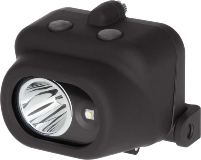 Nightstick Dual-Light Multi-Function 3AAA Headlamp w/Clip & Hard Hat Mount Non Rechargeable 180 Lumens Black - Nightstick