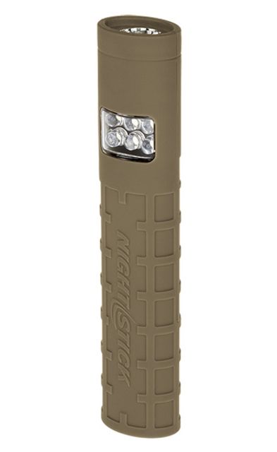 Nightstick Dual-Switch Dual-Light 2AAA Flashlight 90 Lumens Tan - Nightstick