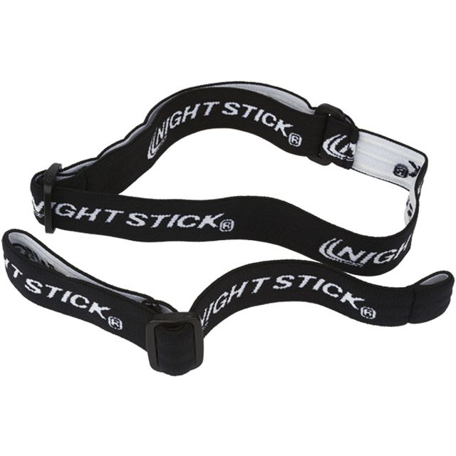 Nightstick Elastic 2-Part Head Strap with Non-Slip Lining Black - Nightstick