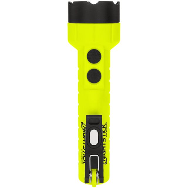 Nightstick Intrinsically Safe Permissible Dual-Light Flashlight w/Dual Magnets - Rechargeable Green - Nightstick