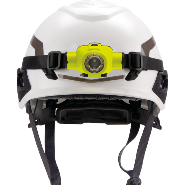Nightstick Intrinsically Safe Rechargeable Dual-Light LED Headlamp Integrated Rechargeable Lithium-ion White 225 Lumens IS Green/Black - Nightstick