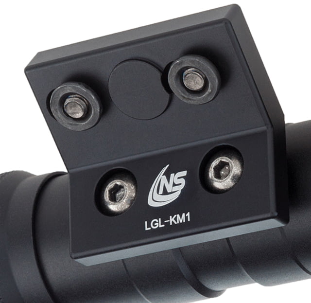 Nightstick KeyMod Reversible Offset Mount for LGL Series Lights Black - Nightstick