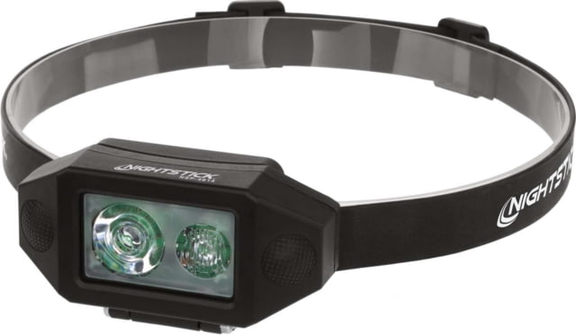 Nightstick Low-Profile LED Multi-Function Dual-Light Headlamp150 Lumens Black - Nightstick