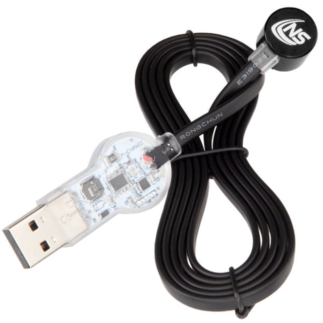 Nightstick Magmate 4ft USB Magnetically Coupled Charging Cord 48in Black - Nightstick