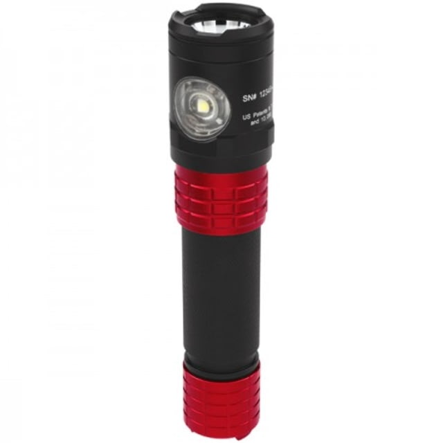 Nightstick USB Rechargeable Metal Dual LED Flashlight 900 Lumens Red - Nightstick