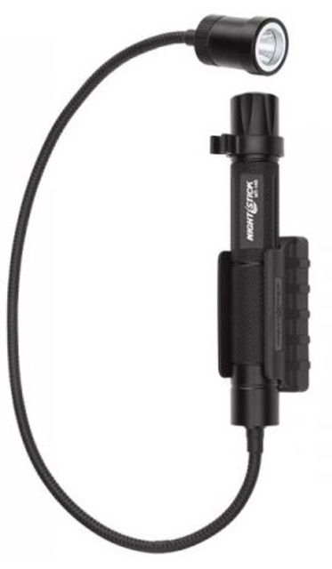 Nightstick Mini-TAC Gooseneck 2 AA Light Black - Nightstick
