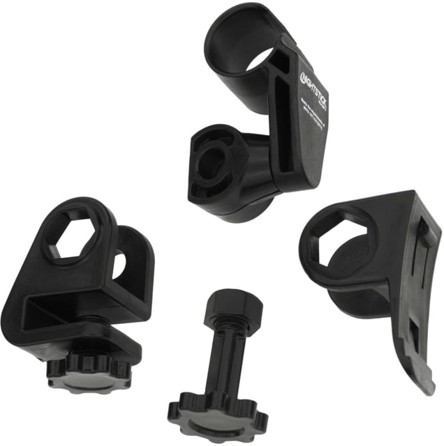 Nightstick Multi-Angle Helmet Mount for Accessory Slot/Brim for XPP-5414 Black - Nightstick