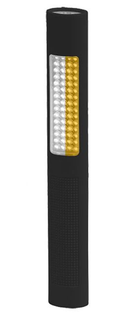 Nightstick Safety Light/LED FlashlightWhite/Amber Flood150 Lumens Black - Nightstick