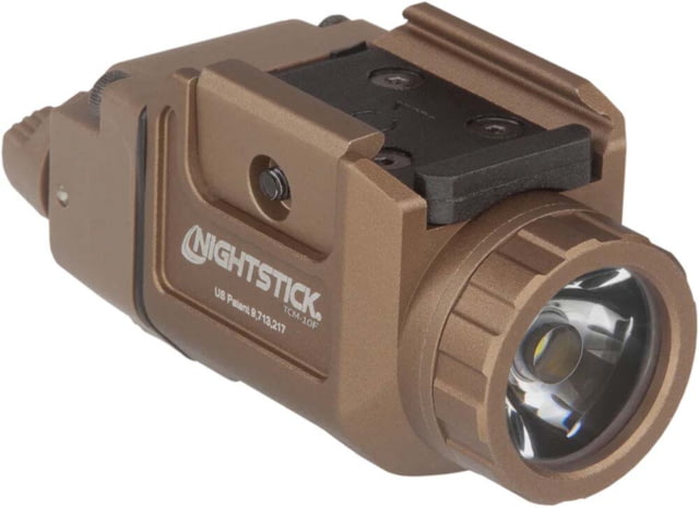 Nightstick  650 Lumens LED Compact Weapon-Mounted Light CR123 Flat Dark Earth Universal - Nightstick