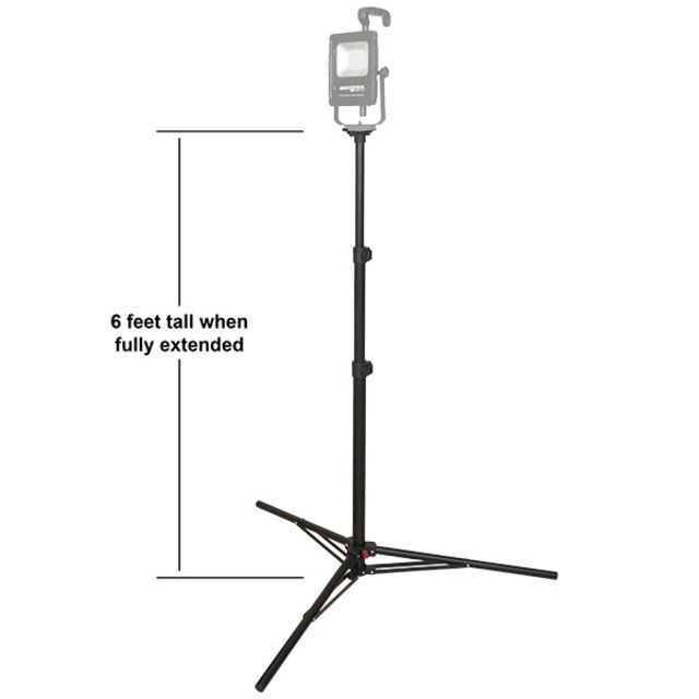 Bayco Tripod for LED Scene/Area Lights Black - Bayco