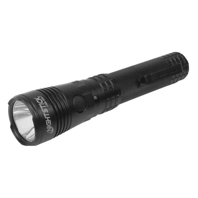 Nightstick Turbo High Candela Usb Dual-light Rechargeable Tactical Flashlight - Black - Nightstick
