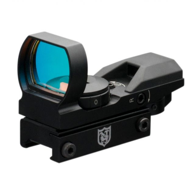 Nikko Stirling Reflex Red Dot Sight 5/8 Mounts m Red Dot Reticle Matte Black - Nikko Stirling