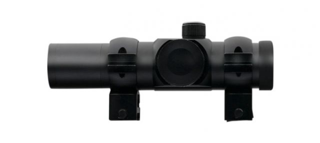 Nikko Stirling 50mm NDR Sight W/5/8 Scope Ring Mounts & 4 MOA Dot Size NRD2543 - Nikko Stirling