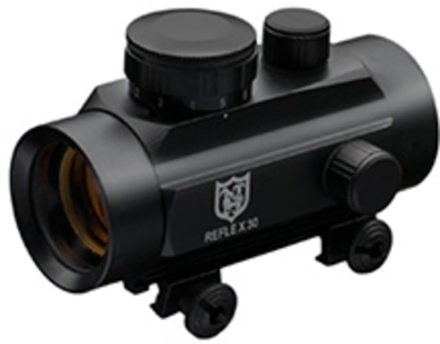 Nikko Stirling Red Dot Sight w/3/8 Mounts 1x42mm 4 MOA Dot Matte Black - Nikko Stirling