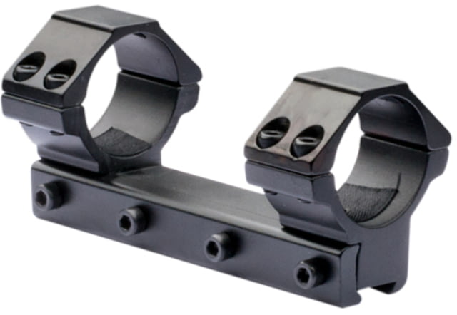 Nikko Stirling One Piece Air King 3/8'' Mounts w/ Recoil Stop 30mm Medium Matte Black NMC38ONE30 - Nikko Stirling