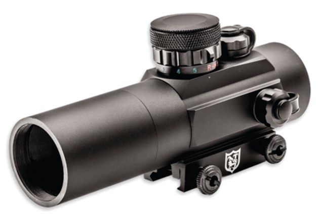EDEMO Nikko Stirling 1x30mm Red Dot Sight w/ Dual Red/Green Illumination Black ns130 EDEMO1 Used Condition Fair - Nikko Stirling