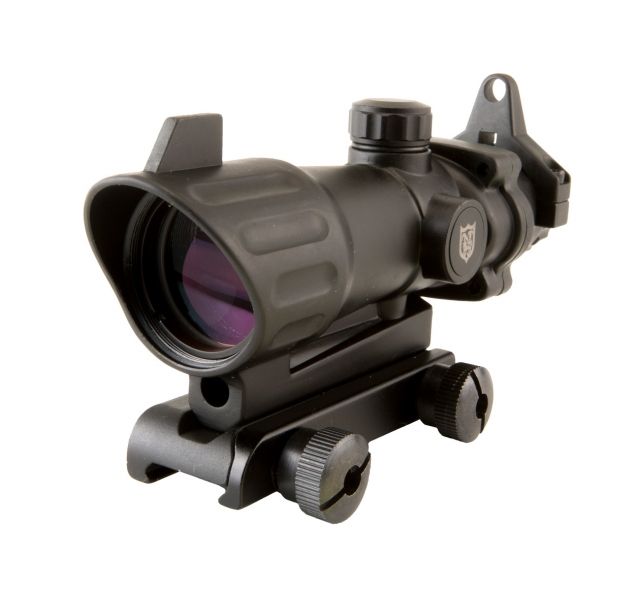 Nikko Stirling Prism Scope 4x32mm Red Dot Sight Mil-Dot Reticle Black nslx2 - Nikko Stirling