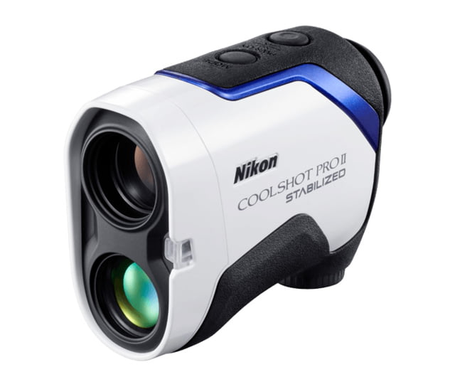 Nikon Coolshot PROII Stabilized Golf Rangefinder, White, 16758