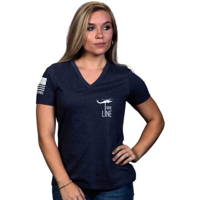 Nine Line American Made T-Shirt - Women's Navy Extra Large