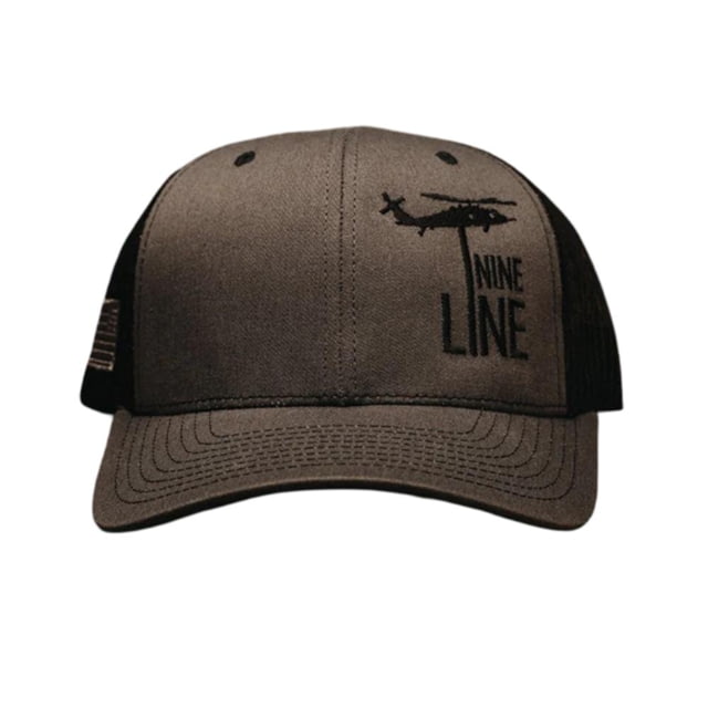 Nine Line Nine Line Apparel Nine Line Dropline Snapback Hat Black Grey - $37.99 at Optics Planet