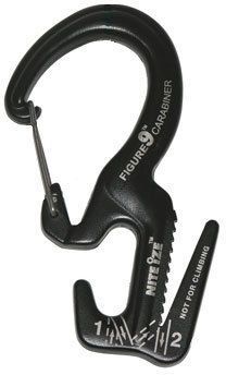 Nite Ize Nite Ize Figure 9 Carabiner Rope Tightener / Tensioning Tool - Black Large - $8.99 at Optics Planet