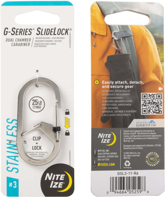 Nite Ize G-Series Slidelock Stainless #3