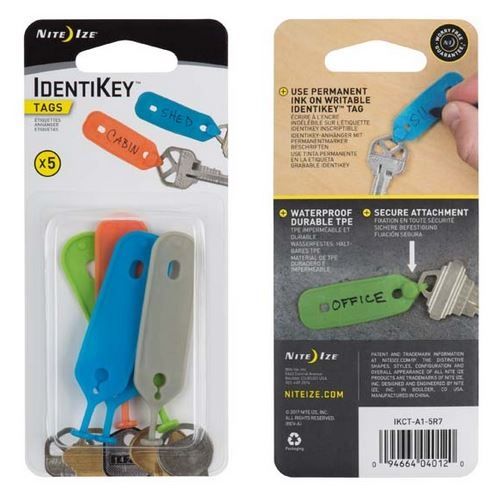 Nite Ize IdentiKey Tags Assorted - Nite Ize