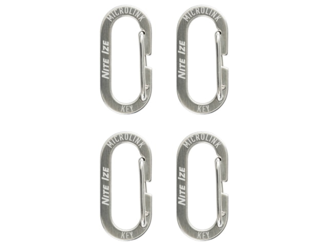 Nite Ize Microlink Carabiner 4 Pack