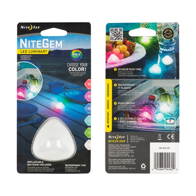 Nite Ize Nitegem Led Luminary - Disc-o Select Disco - Nite Ize