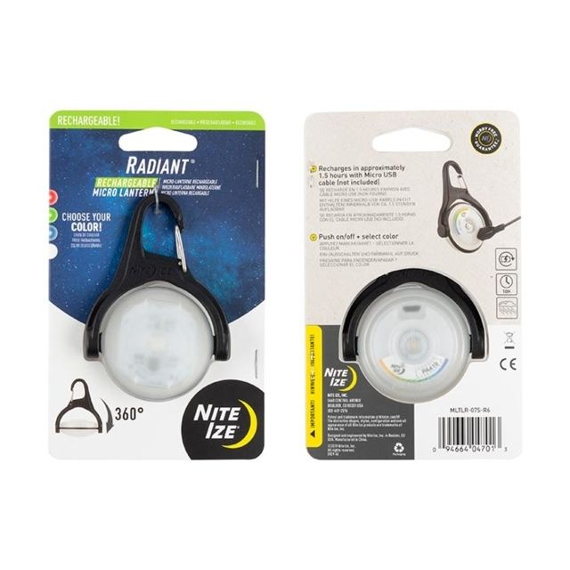 Nite Ize Radiant Rechargeable Micro Lantern Disc-O Select - Nite Ize