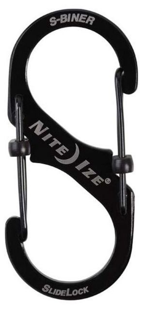 Nite Ize S-Biner SlideLock Steel - #3 Black