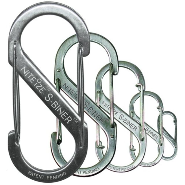 Nite Ize S-Biner Versatile Carry Biner - Size 1 - Stainless