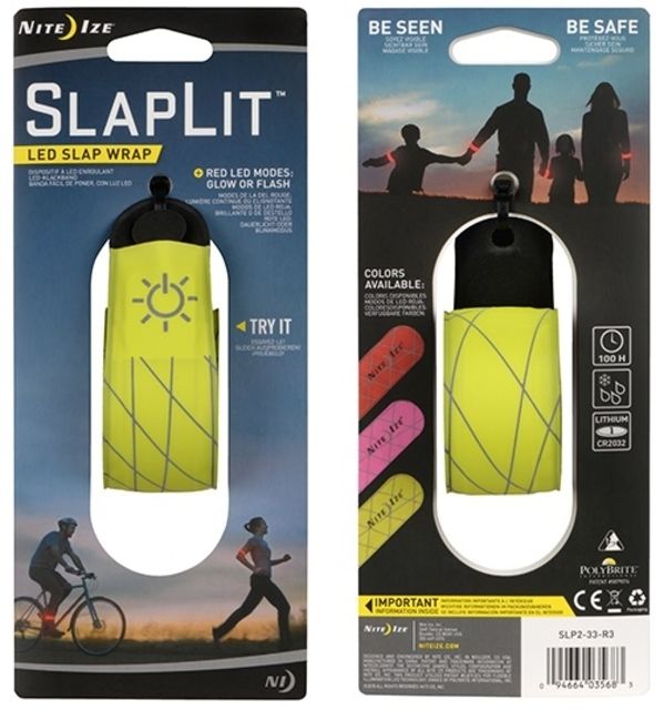 Nite Ize SlapLit LED Slap WrapNeon Yellow - Nite Ize