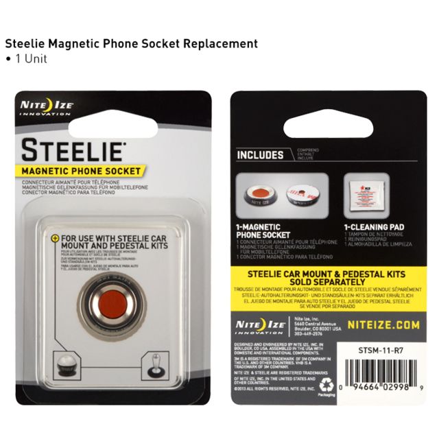 Nite Ize Steelie Magnetic Phone Socket - Nite Ize