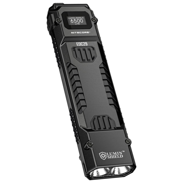 Nitecore  Lithium Ion 6500 Lumens Flat LED Flashlight Black - Nitecore