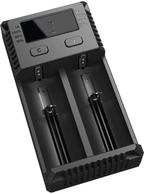 Nitecore I4 Intellicharger 2-Slot Universal Battery Charger Black 6952506491384 - Nitecore
