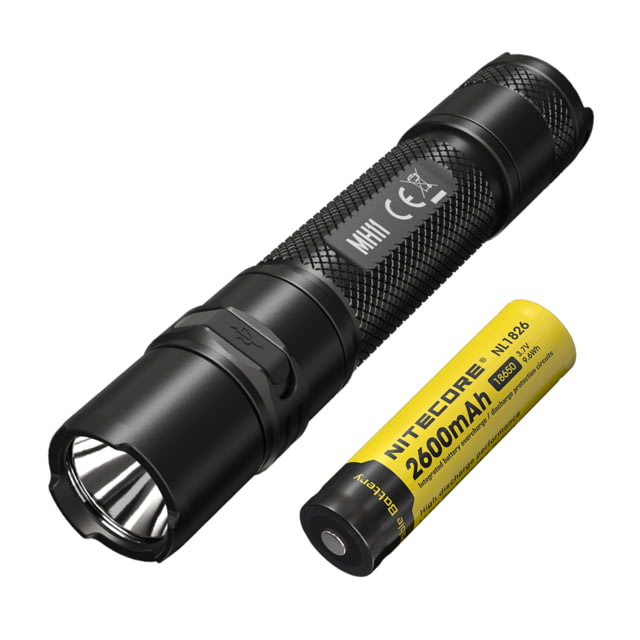 Nitecore MH11 CREE XP-L2 V6 LED USB-C Rechargeable Flashlight 18650 White 1000 Lumens Black 6952506406630 - Nitecore