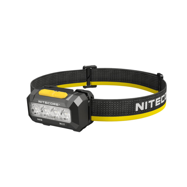 Nitecore HA19 600 Lumen MCT Multipurpose RGB AA Headlamp Black - NITECORE
