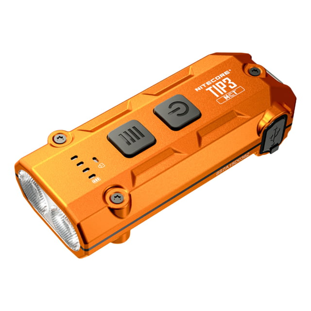Nitecore TIP3 Rechargeable Keychain Lithium Ion 720 Lumens LED Flashlight Orange